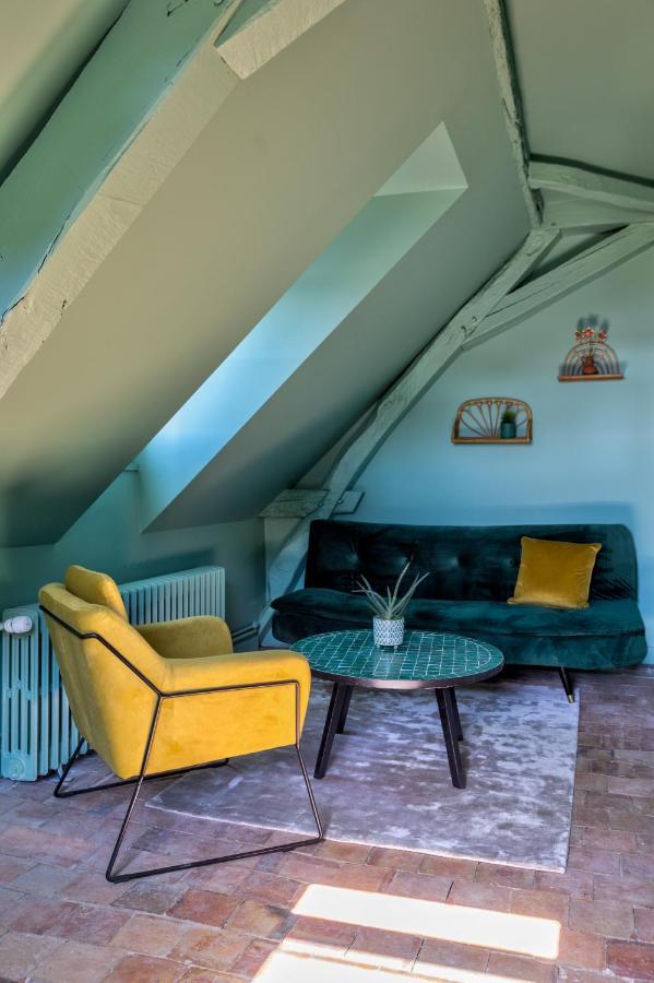 Casa Mila - Maison d'Hôtes raffinée vue sur Loire Saint-Mathurin  Exterior foto