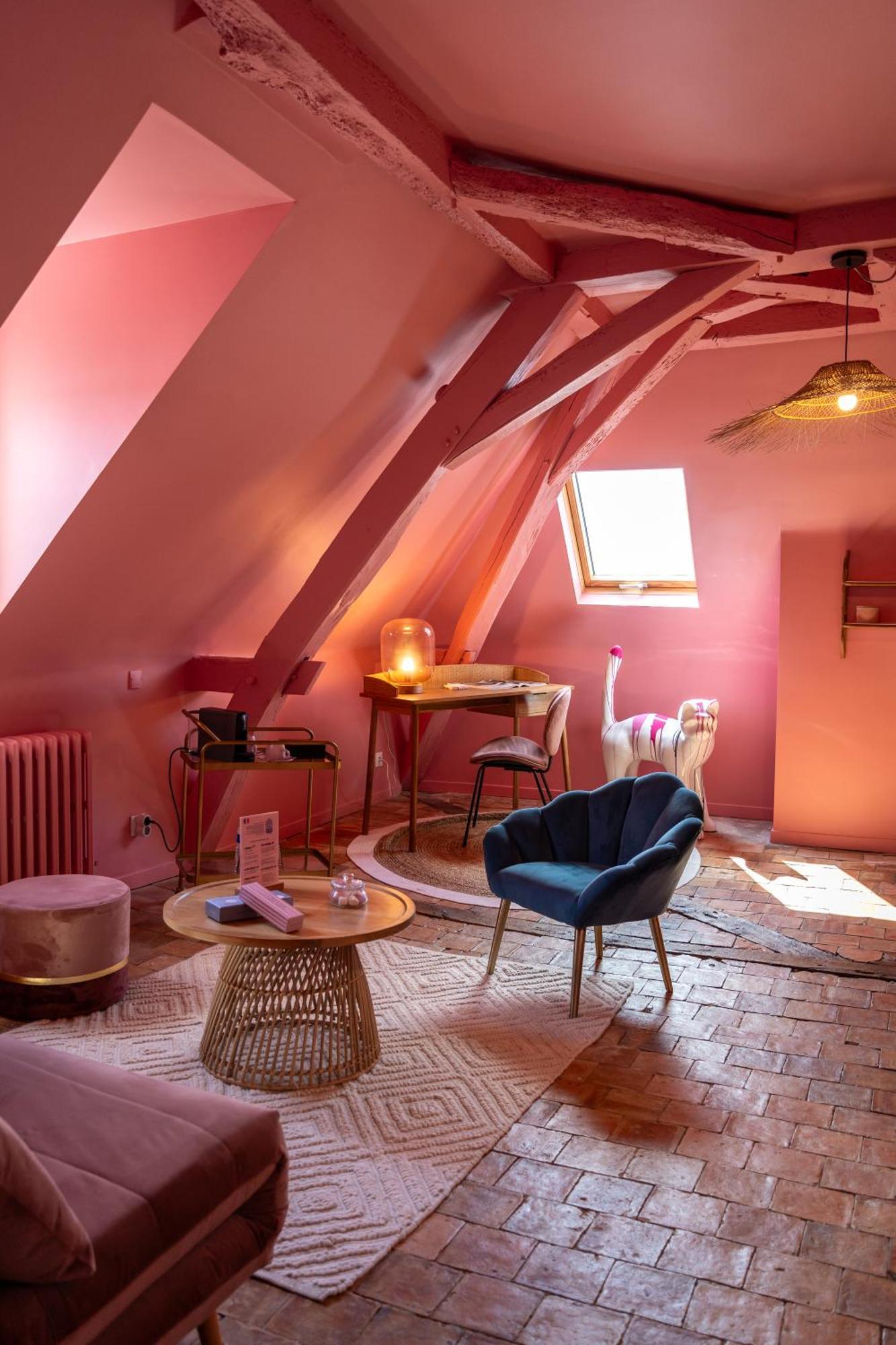 Casa Mila - Maison d'Hôtes raffinée vue sur Loire Saint-Mathurin  Quarto foto